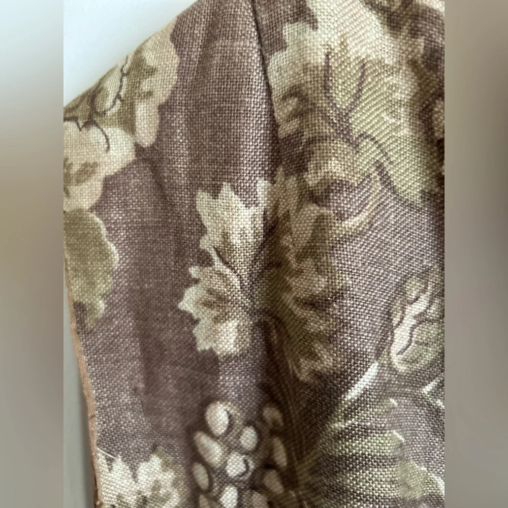 Vintage 50s linen sheath dress - Picture 10 of 16